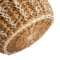 Woven basket Luziru M rattan and banana leaves - Bazar Bizar