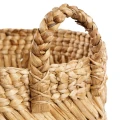 Kosz pleciony z liści bananowca Zigzag L - Bazar Bizar
