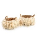 Storage basket Raffia M - Bazar Bizar