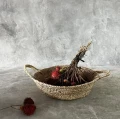Woven basket Raffia Trays M - Bazar Bizar