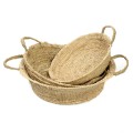 Kosz pleciony Raffia Trays M- Bazar Bizar