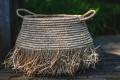 Kosz ozdobny Raffia Deluxe L - Bazar Bizar