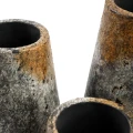 Terracotta vase Spooky Grey S - Bazar Bizar