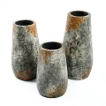 Terracotta vase Spooky Grey S - Bazar Bizar