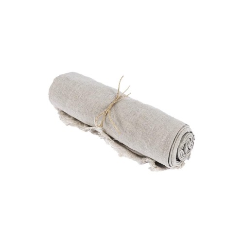 Linen tablecloth 150x250 beige - Bazar Bizar