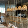 Bazar Bizar Bala - Abażur rattanowy do lamp sufitowych Bala M, naturalny