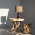 Wooden coffee table Gili Low suar teak - Bazar Bizar