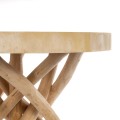 Wooden coffee table Gili Low suar teak - Bazar Bizar