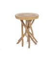 Wooden table Gili 75 suar teak- Bazar Bizar