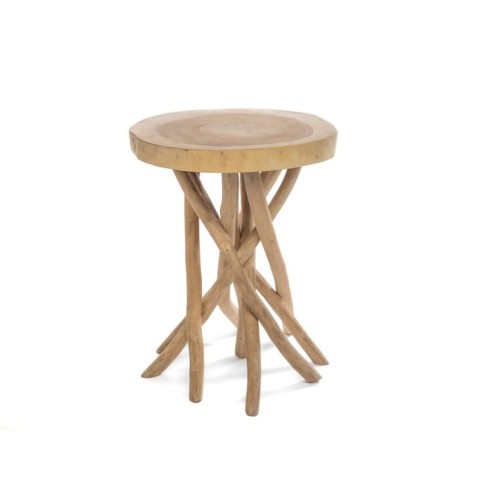 Wooden table Gili 75 suar teak- Bazar Bizar