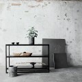 Loft bookcase Nevada in mango wood and iron - Muubs