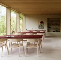 Krzesło drewniane AC2 dąb bielony - Andersen Furniture