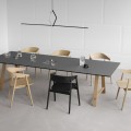 Krzesło drewniane AC2 dąb czarny - Andersen Furniture