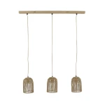 Lampa wisząca ze sznurka trzypunktowa Casita - Pomax