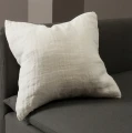 Poszewka na poduszkę z lnu 50x50 Hannelin White biała - Himla