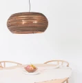 Lampa wisząca designerska Scraplights Ohio24 Natural Ø 61 - Graypants