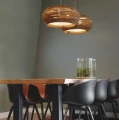 Lampa wisząca designerska Scraplights Ohio24 Natural Ø 61 - Graypants