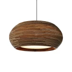 Lampa wisząca designerska Scraplights Ohio32 Natural Ø82 - Graypants