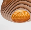 Designer pendant lamp Scraplights Pebbles Alki Natural Ø32 - Greypants