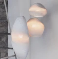 White pendant lamp Scraplights Pebbles Alki White Ø32 - Graypants
