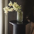 Stolik pomocniczy marmurowy blat Erie Black Ø40 - Nordal
