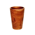 Drewniany kubek Low z drewna tekowego - Bazar Bizar