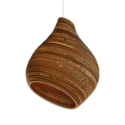Lampa wisząca Scraplights Hive12 Natural Ø30 - Graypants