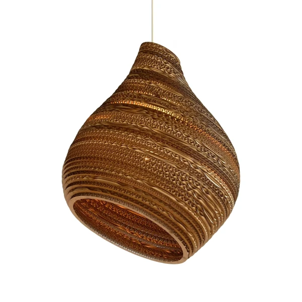 Lampa wisząca Scraplights Hive12 Natural Ø30 - Graypants