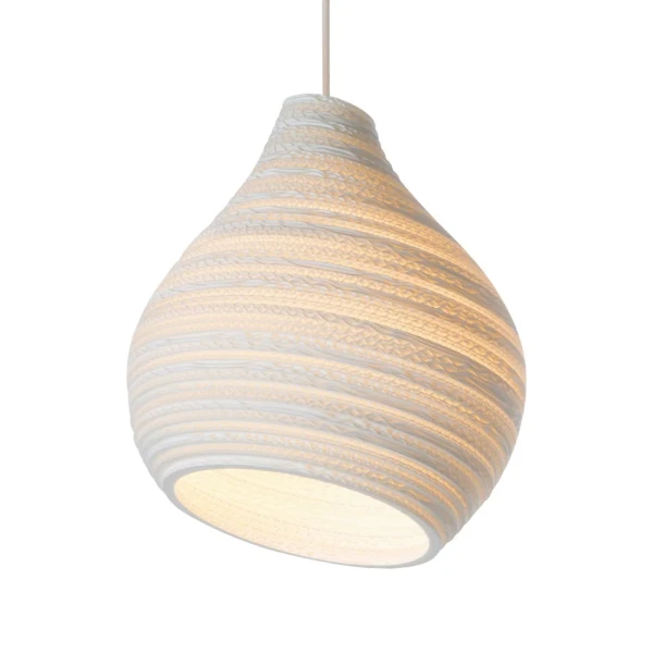 Lampa wisząca Scraplights Hive12 White Ø30 - Graypants