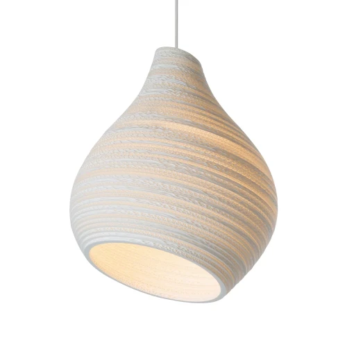 Lampa wisząca Scraplights Hive15 White Ø38 - Graypants