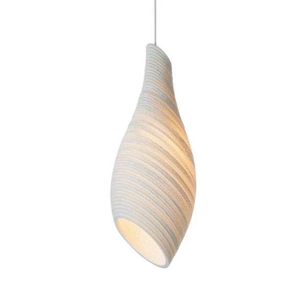 Lampa wisząca Scraplights Nest24 White Ø24 - Graypants