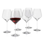 Eleganckie kieliszki do wina czerwonego burgundzkiego Legio Nova 0.65L, 6 szt - Eva Solo