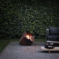 Ekskluzywne palenisko ogrodowe FireCube, stal corten - Eva Solo