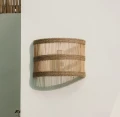 Klosz do kinkietu rattanowy Doedoe Wall BAZAR BIZAR