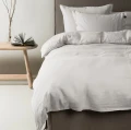 Linen bedding pillowcases 50x60 Sunrise Fog Premium, 2 pcs - Himla