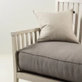 Decorative linen pillowcase Sunshine Oatmeal 50x50 - Himla