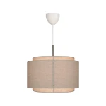Lampa wisząca Takai z lnianym kloszem - DFTP by Nordlux