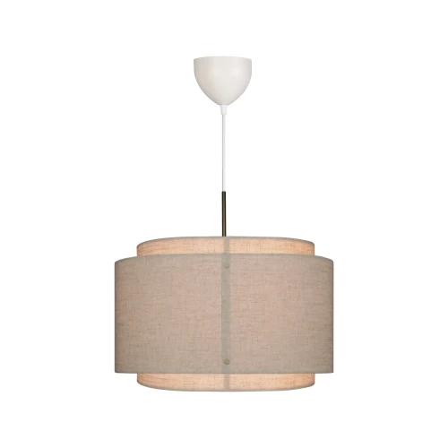 Lampa wisząca Takai z lnianym kloszem - DFTP by Nordlux