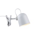 Lampka z klipsem biała Angle - DFTP by Nordlux