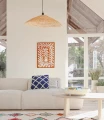 Lampa rattanowa Uzes Ø70 - Pomax