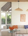 Lampa rattanowa Uzes Ø70 - Pomax