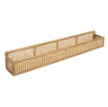 Wąska półka rattanowa Shelfie - Nordal