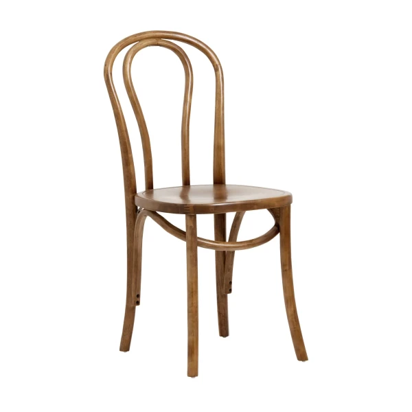Krzesło drewniane gięte Bistro Brown - Nordal