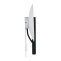 Nowoczesny kinkiet Furiko Black - DFTP by Nordlux