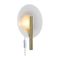 Nowoczesny kinkiet Furiko Brushed Brass - DFTP by Nordlux