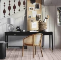 Krzesło do jadalni Mosso Light Brown, drewno teak i rattan - Nordal