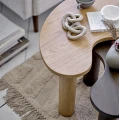 Stolik do salonu Luppa Brown, z drewna kauczukowego - Bloomingville