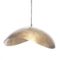 Złota lampa wisząca designerska Fortune Cookie XL - Bazar Bizar
