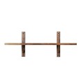 Półka drewniana dębowa Toronto Dark Oil Oak 93 cm - Muubs