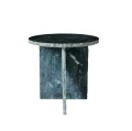 Stolik okrągły marmur Verde Green Marble - Muubs